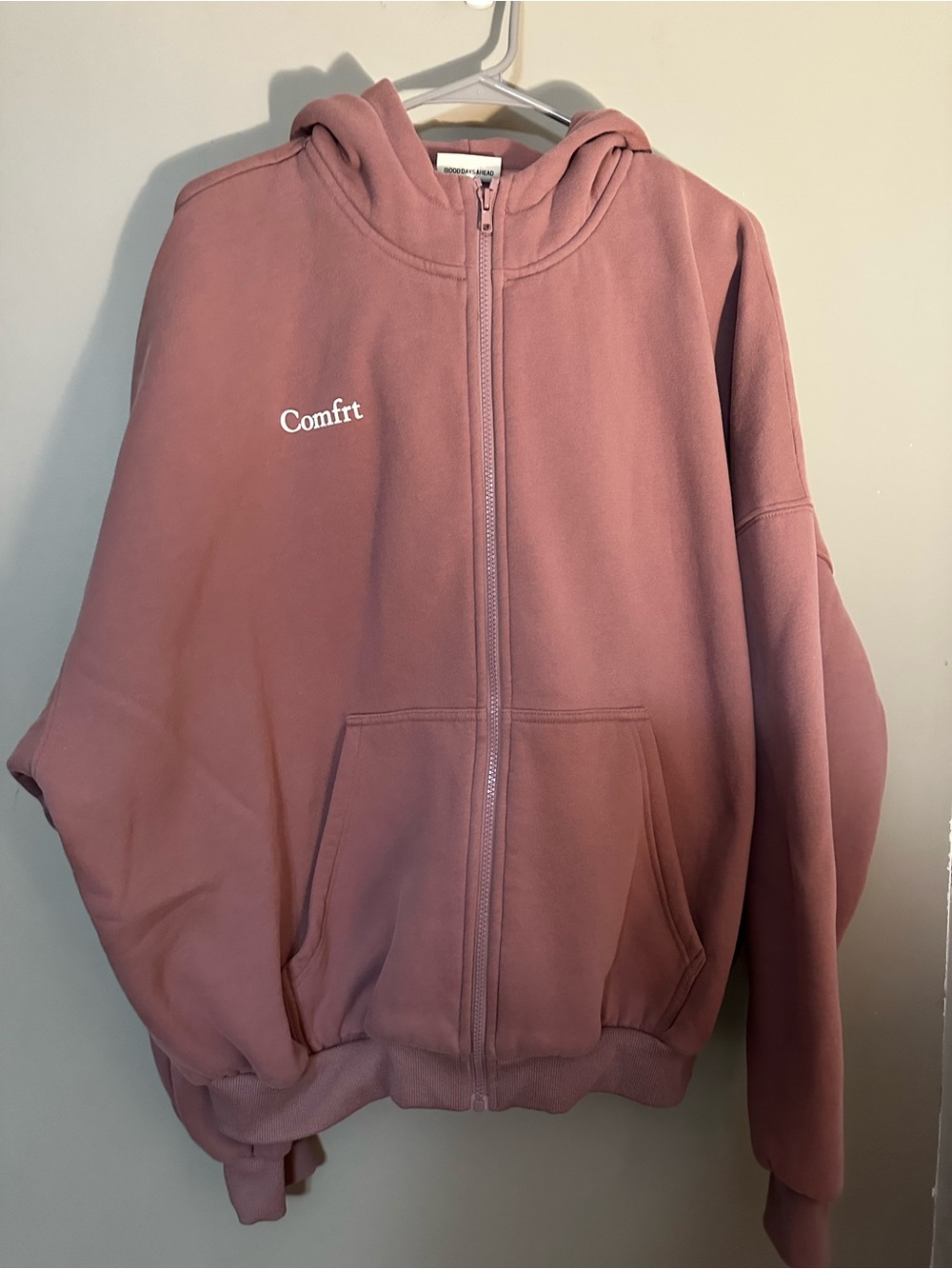 Comfrt Orchid Cloud Zip up hoodie